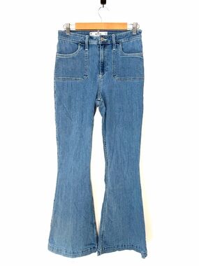 Hollister Curvy High Rise Vintage Flare Soft Stretch Size 9